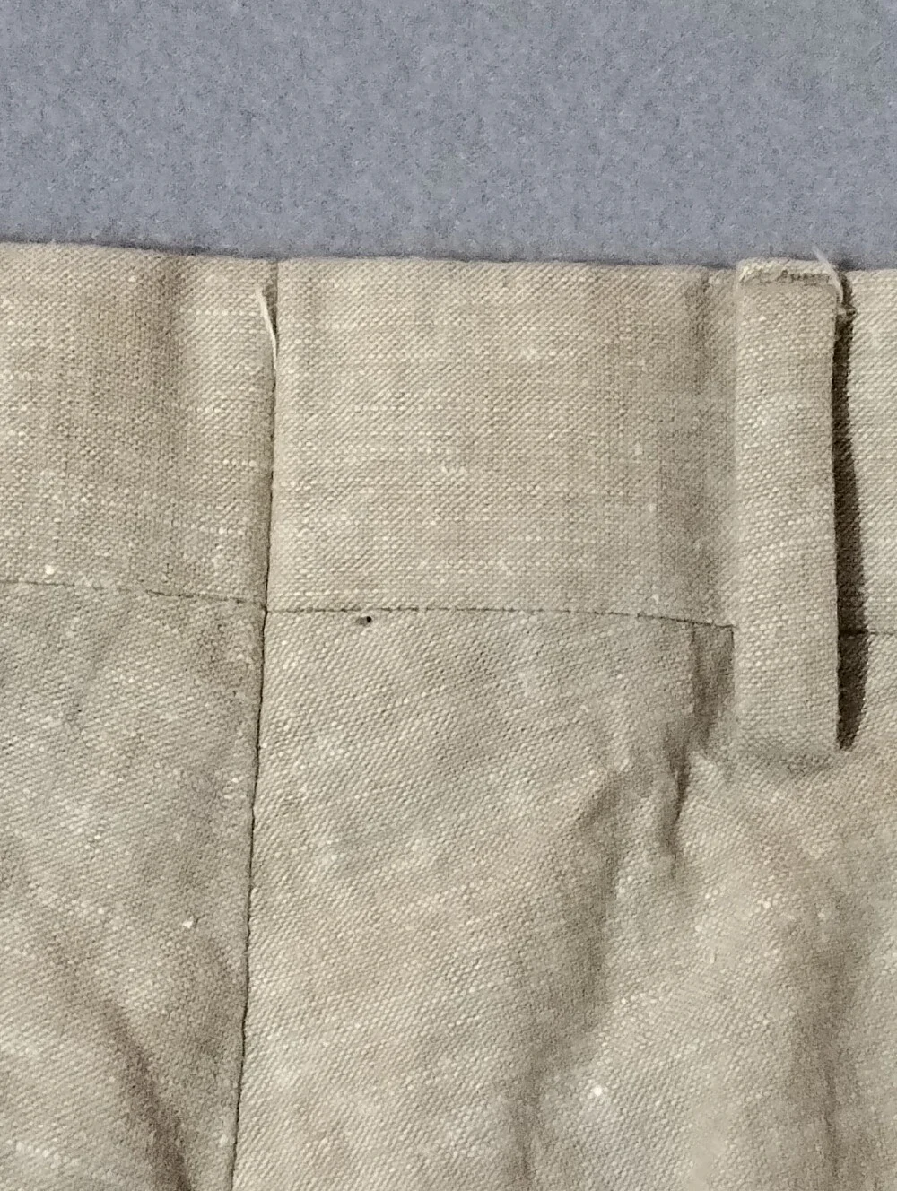 Joseph A. Bank 1905 Linen Blend Dress Pants Mens 33X32 Tan Classic Fit Pre-owned